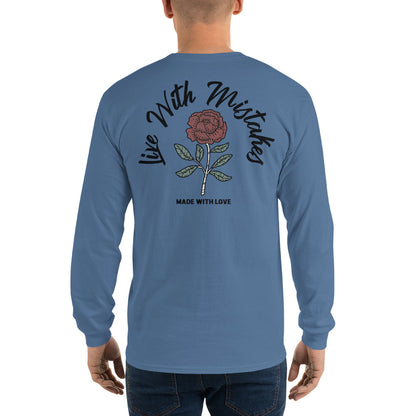 Live With Mistakes (Black) Long Sleeve Shirt