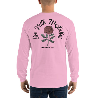 Live With Mistakes (Black) Long Sleeve Shirt