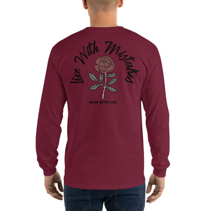 Live With Mistakes (Black) Long Sleeve Shirt