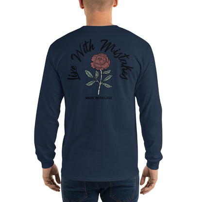 Live With Mistakes (Black) Long Sleeve Shirt