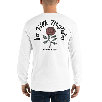 Live With Mistakes (Black) Long Sleeve Shirt