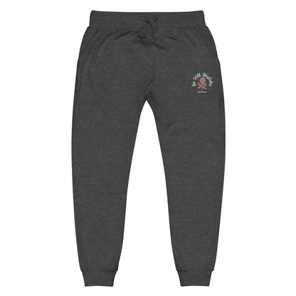 Live With Mistakes Joggers (White)