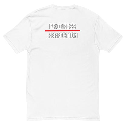 Progress Over Perfection Short Sleeve (WHITE)