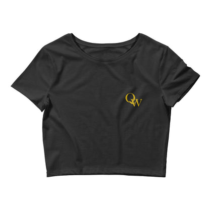 Quiet Work Crop Tee